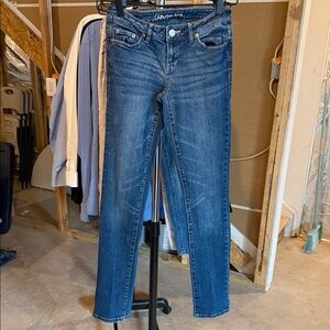 Aeropostale Women's Dark Blue Skinny Jeans